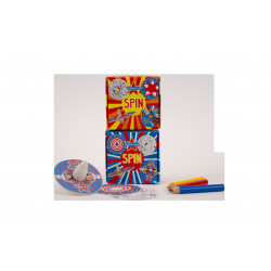 Jeu Toupie Memphis à monter (x200) - Animation enfants | CHR Appro