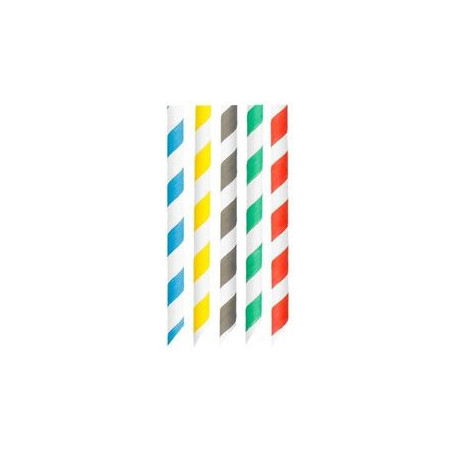 Pailles Bubble color 1.2x20cm x50