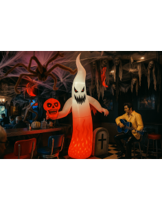 Fantôme gonflable - lumineux - 2,70 m5 LED - sur secteur - usage intérieur et EXTERIEUR 2