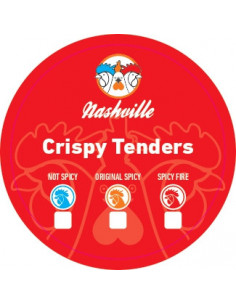 Stickers Crispy Tenders x500
