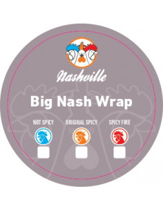 Stickers big  NASH WRAP x500