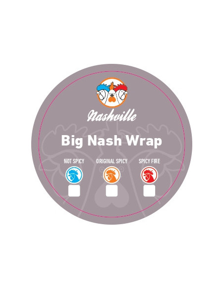 Stickers big  NASH WRAP x500