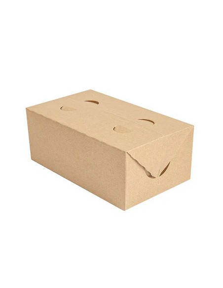 BOÎTES REPAS À EMPORTER 1 L 240 G/M2 11x18x7 CM  (300 UNITÉ)