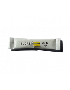 Sucre buchette 3g emballé individuel pour café