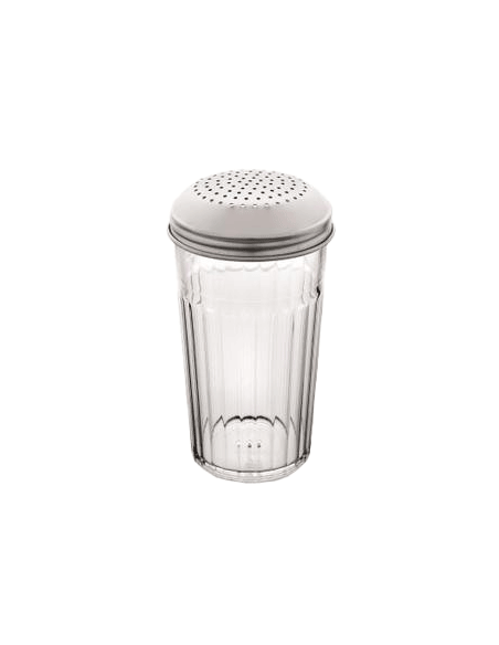 Saupoudreuse en inox – accessoire professionnel pour sucre glace, cacao ou épices en restauration.