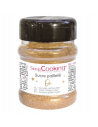 Sucre paillettes or 160g pour décoration de desserts, glaces et boissons