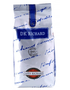 Café DK, en format pratique de 500g, est un café de qualité supérieure
