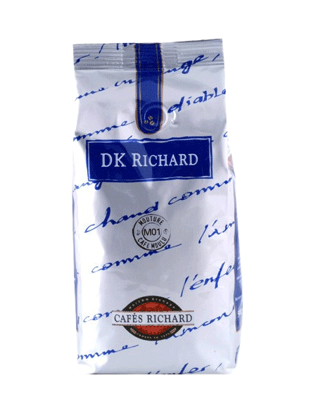 Café DK, en format pratique de 500g, est un café de qualité supérieure
