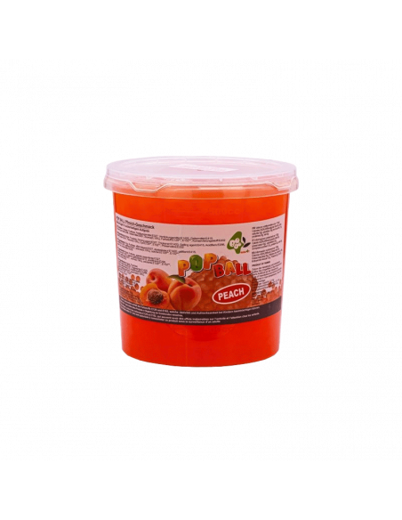 Perles de Fruit Pêche bubble tea
