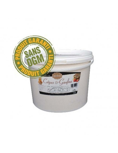 Mix crêpe et gaufre 7KG pour crêperies et glaciers