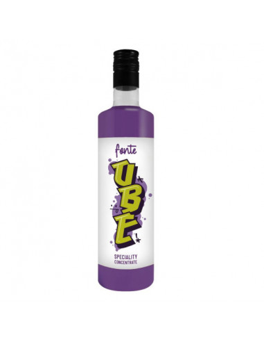 Concentré Ube professionnel 750 ml  sirop violette pour bubble tea, desserts, glaces et boissons gourmandes.