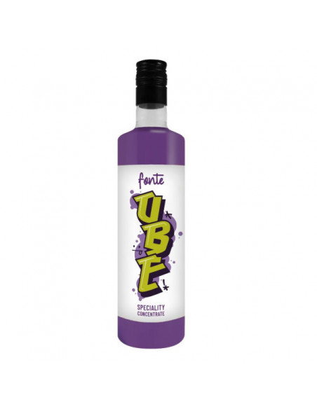 Concentré Ube professionnel 750 ml  sirop violette pour bubble tea, desserts, glaces et boissons gourmandes.