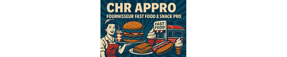 Fournisseur emballages & produits pros pour fast food, snack, crêperie