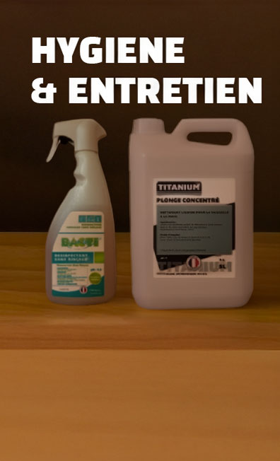 Hygiene et entretien pour snack et burger