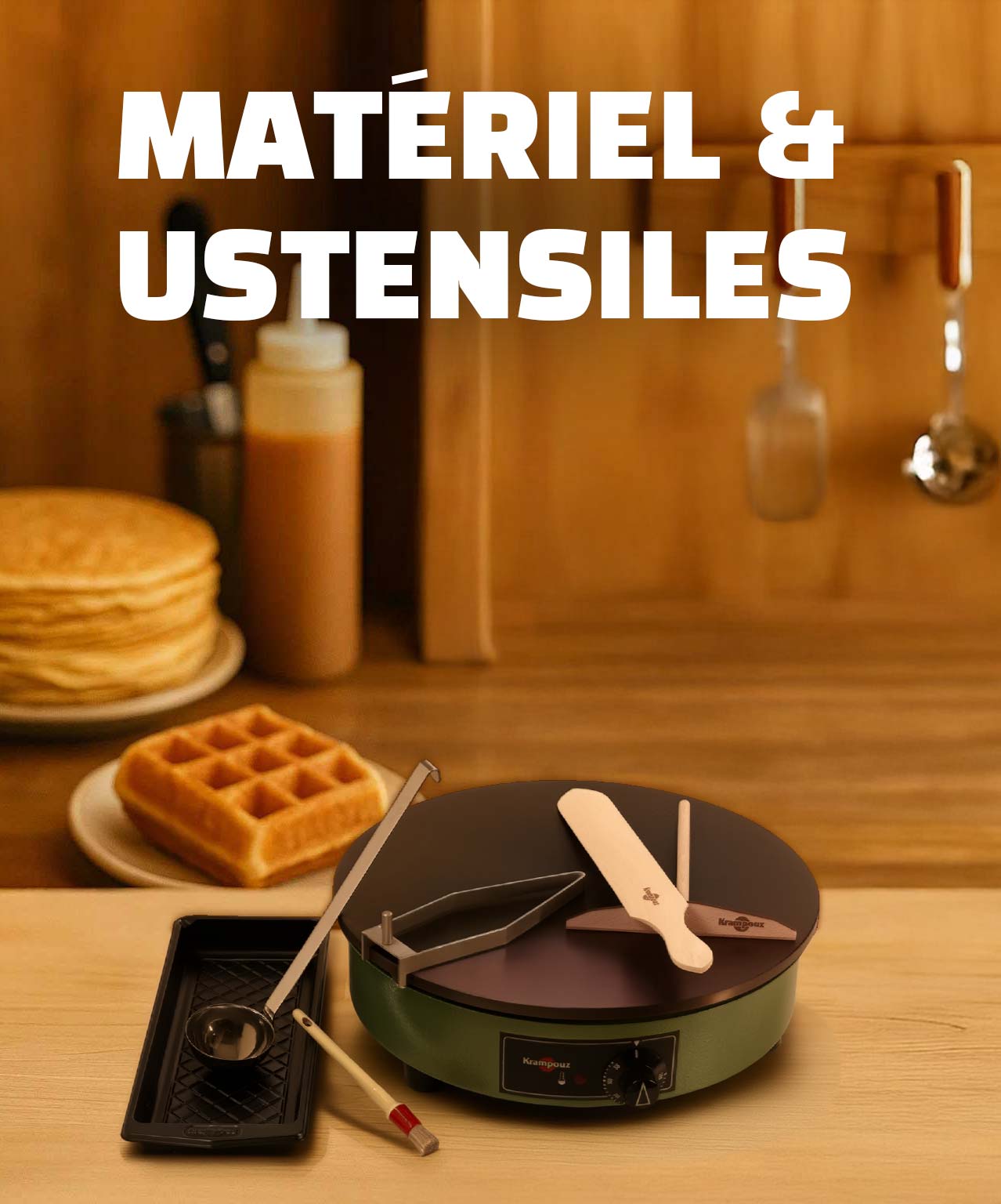 matériel et ustensiles crâpererie et gaufre