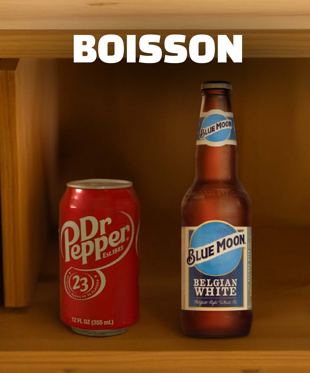 Boissons crêpe et gaufre