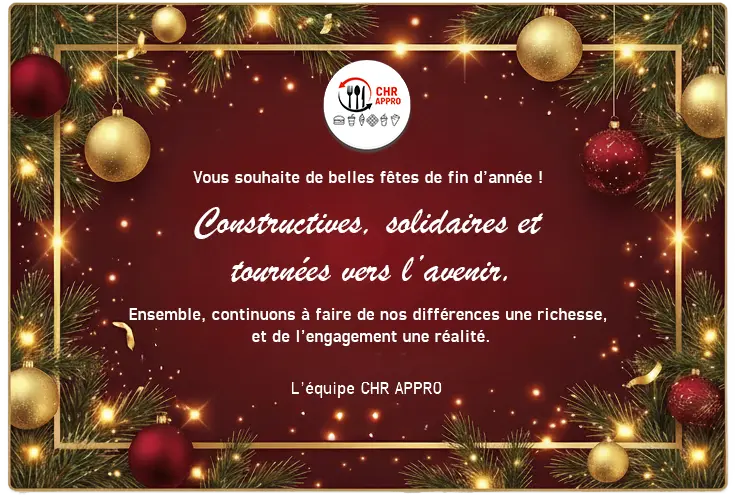 Fête de fin d'année CHR Appro