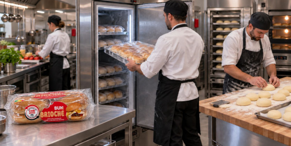 Pain burger brioché : ambiant, surgelé ou fait maison ?