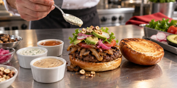 Quelle sauce choisir pour un burger au pain brioché ?